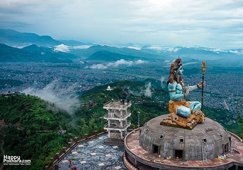 Every devotee of Lord Shiva should visit this Shiva Statue at Pumdikot, Nepal