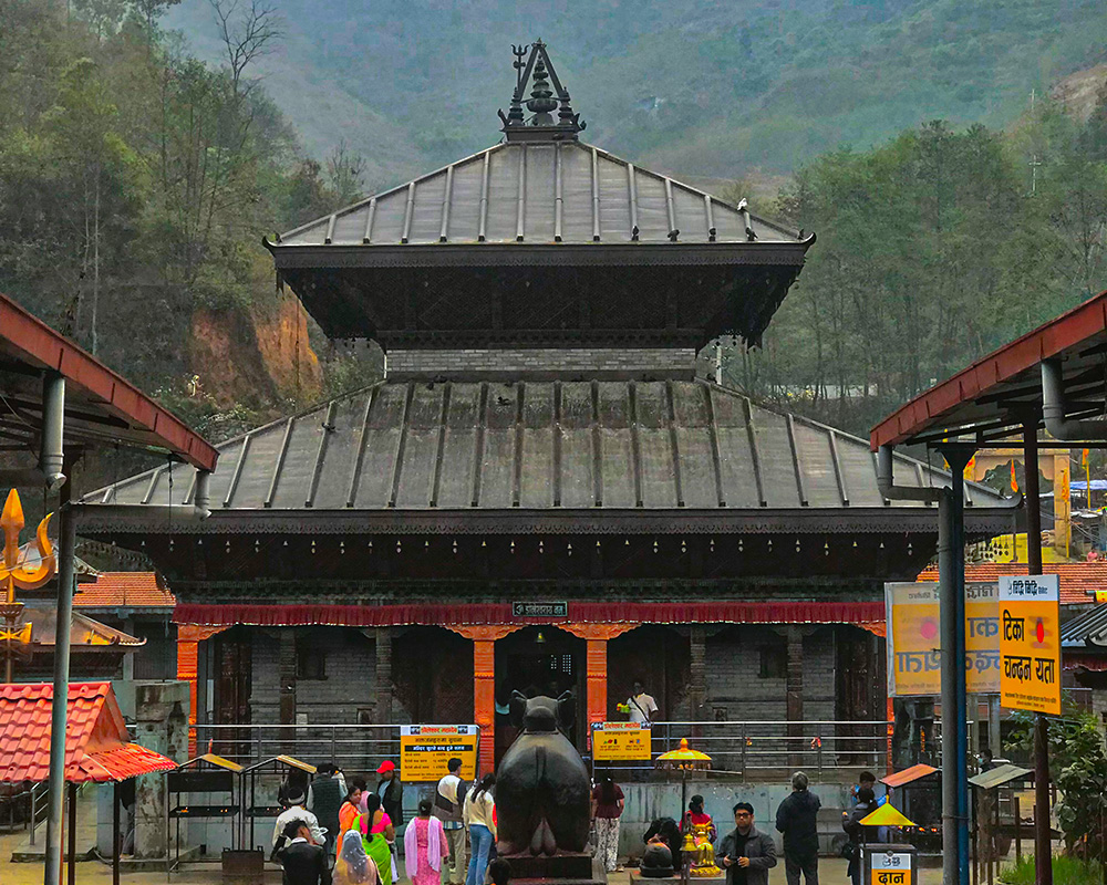 Doleshwor Mahadev Hindu Temple in Nepal