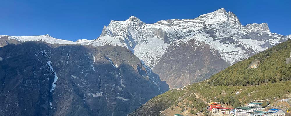 view from Namche bazar