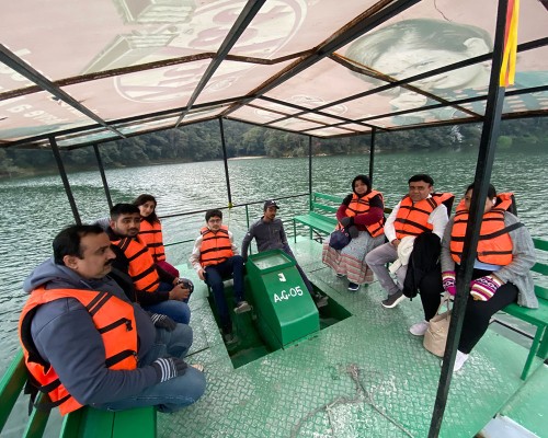 Boating Fewa Lake