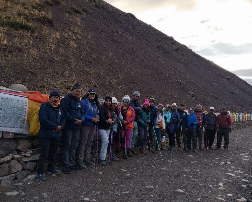 Group Photo Before Starting Kailash Parikrama