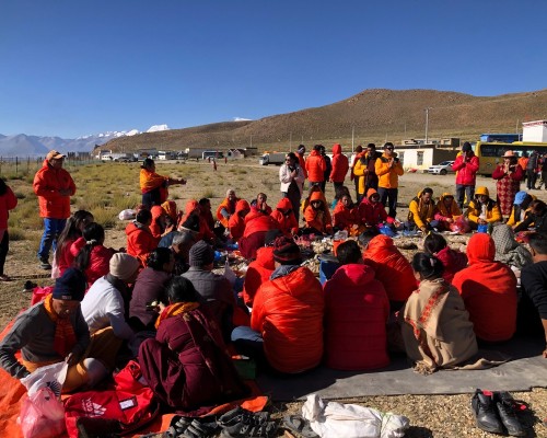 Homa At Lake Mansarovar
