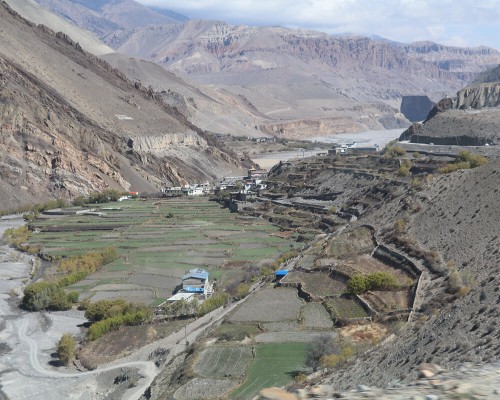 Kagbeni Village During Lower Mustang Trek