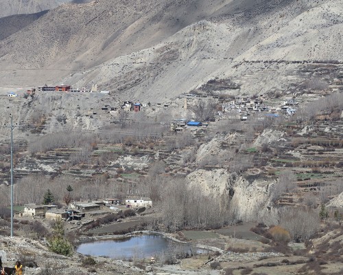 Landscape Of Lower Mustang
