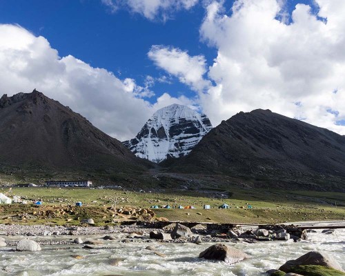 North Face Of Kailash From Dirapuk