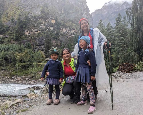 On The Way To Annapurna Circuit