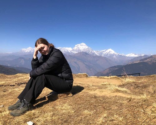 On The Way To Ghandruk