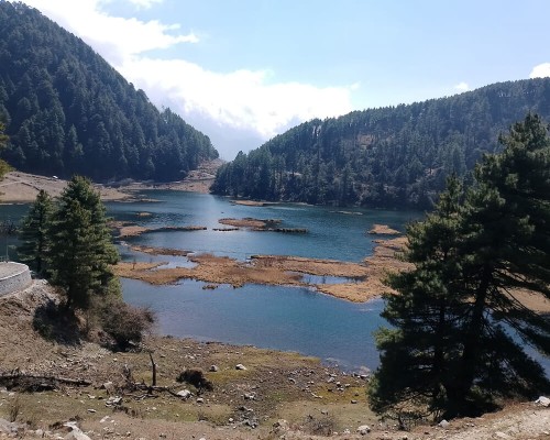 Titi Lake During Lower Mustang Trek