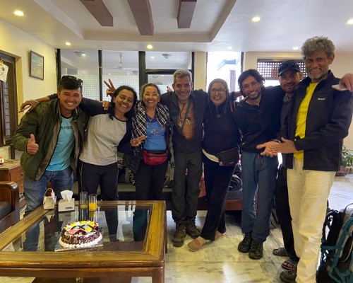 Trekking Successful Party At Pokhara